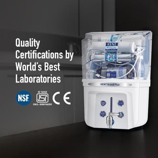 KENT Grand Plus RO Water Purifier | 4 Years Free Service